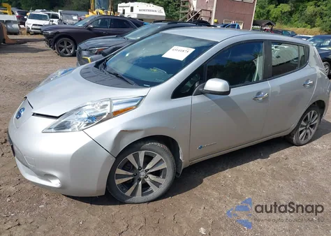 2013 Nissan Leaf S/Sv/Sl from USA, damaged, VIN 1N4AZ0CP1DC403398